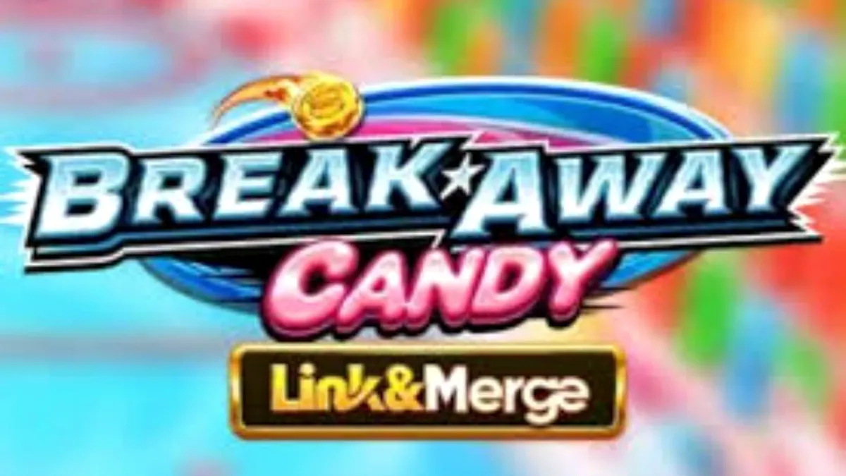 Break Away Candy Link&Merge স্লট গেমের রঙিন ইন্টারফেস